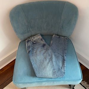 Agolde 90’s Pinch Waist High Rise Straight in Navigate